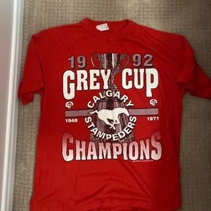 1992 grey cup Calgary stampeder